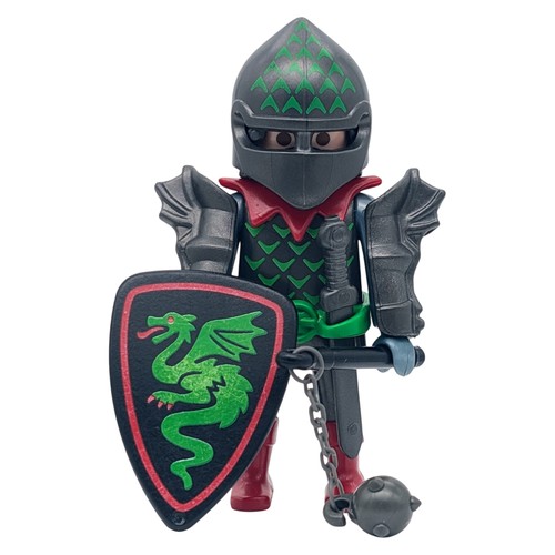 Playmobil chevalier vert noir - playmobil,