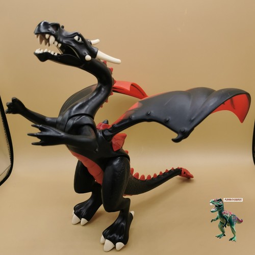 Playmobil dragon géant-noir