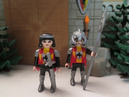 Duo chevalier dragon noir